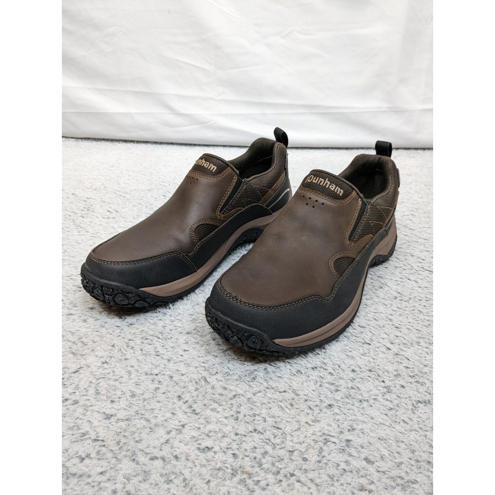 New Dunham Cloud Plus Slip-On Men's 7D Brown Waterproof Hiking Shoes CI6375 NIB